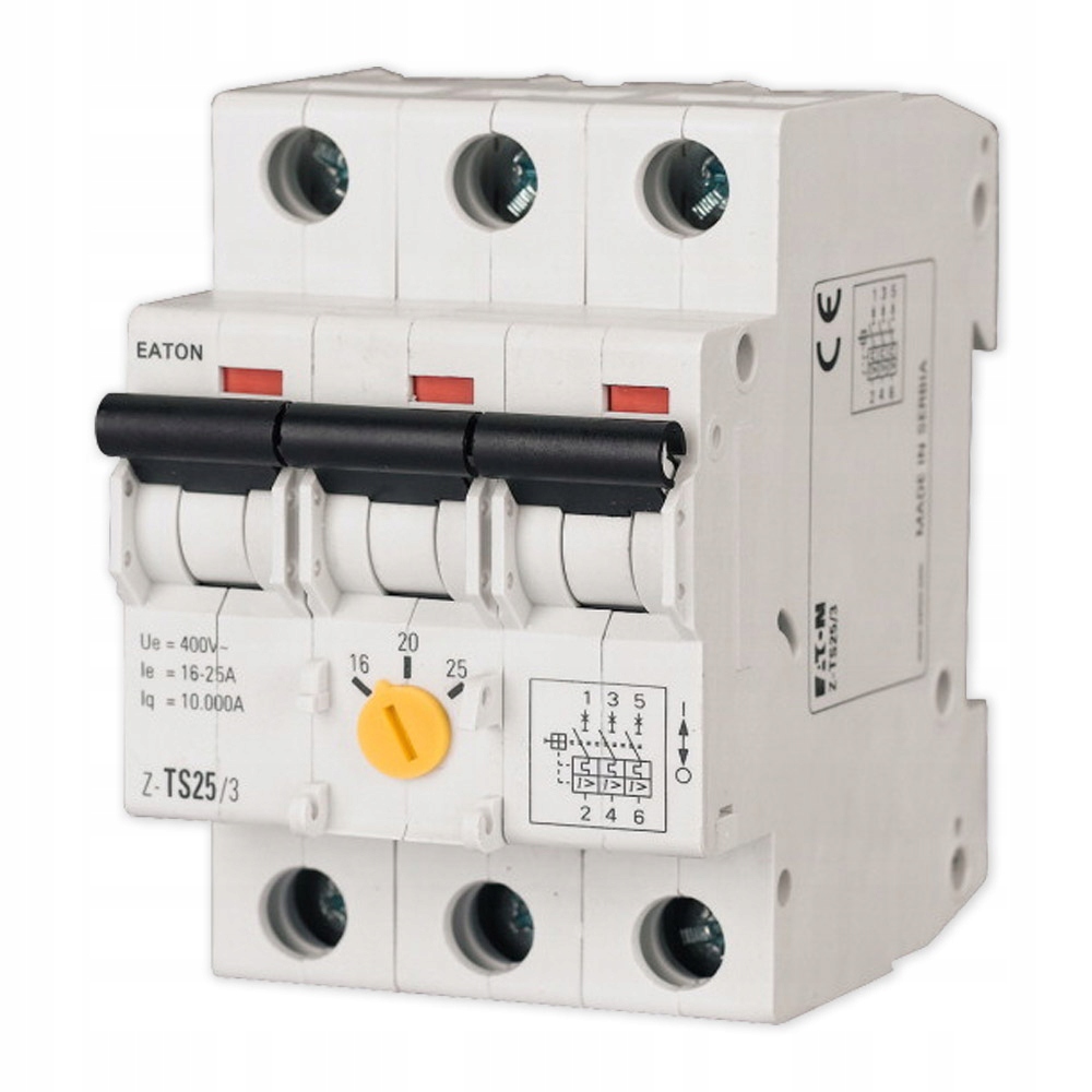 

Eaton Wyłącznik taryfowy Z-ts 3P 16-25A 266858
