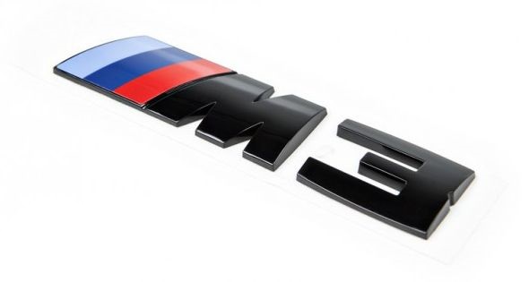 Originální emblém Bmw M3 karbon