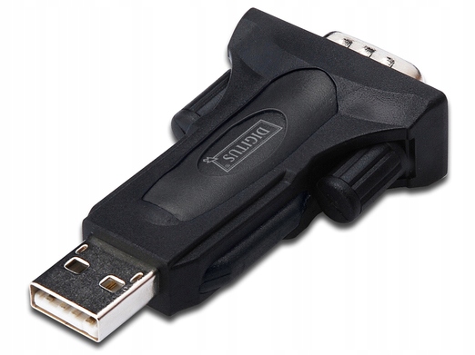 Adapter USB do RS485 DB9 COM Digitus DA70157 kabel Zastosowanie Szeregowe RS