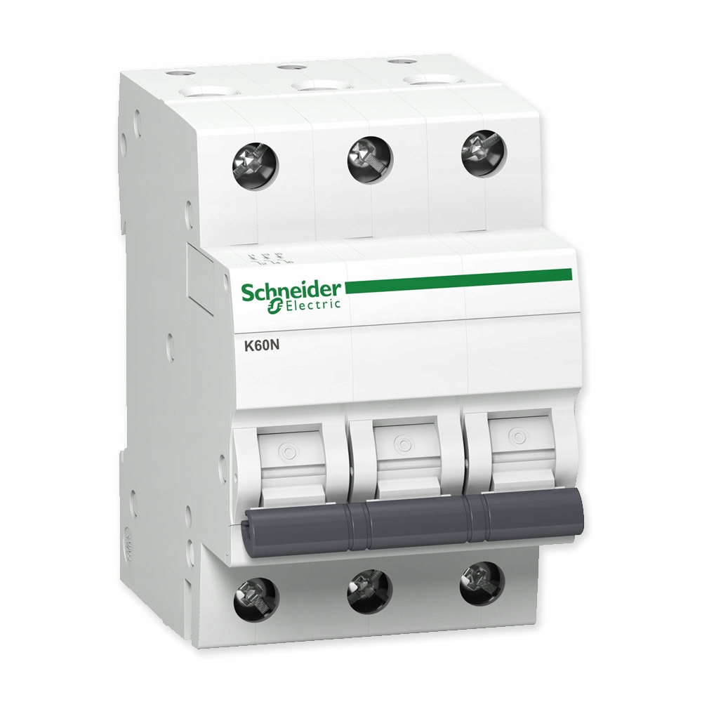 

Schneider Wyłącznik Nadprądowy K60N B20A 3P 6kA Ac