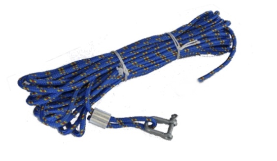 

Linka Lina Polipropylenowa Fi 6mm/15m +karabińczyk