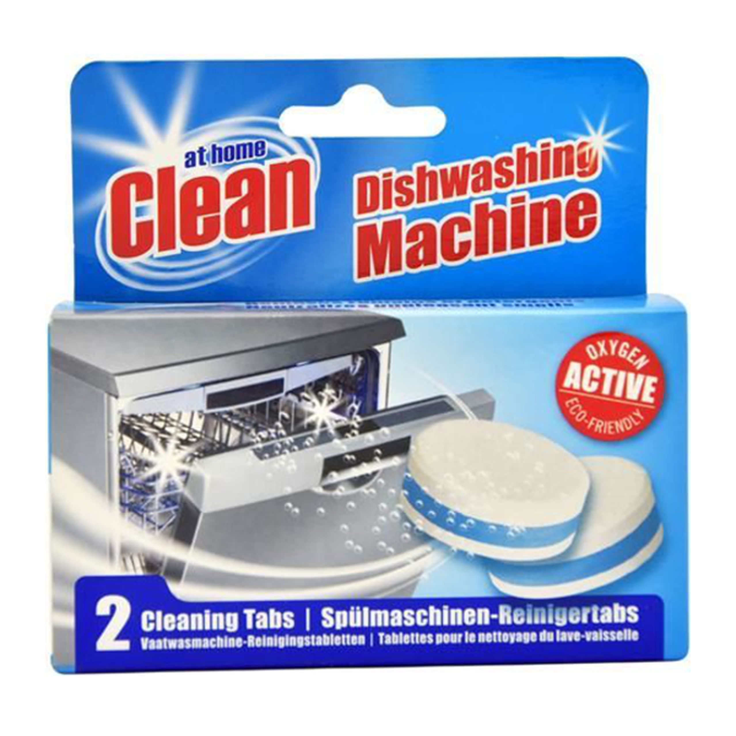 

Czyścik do zmywarki 2 tabletki At home Clean Nl