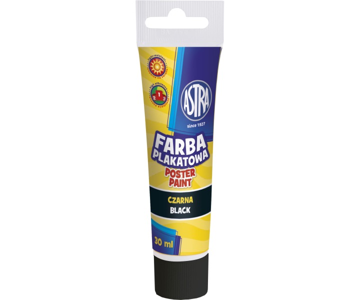 

Astra Farba,farby Plakatowe W Tubkach Czarna