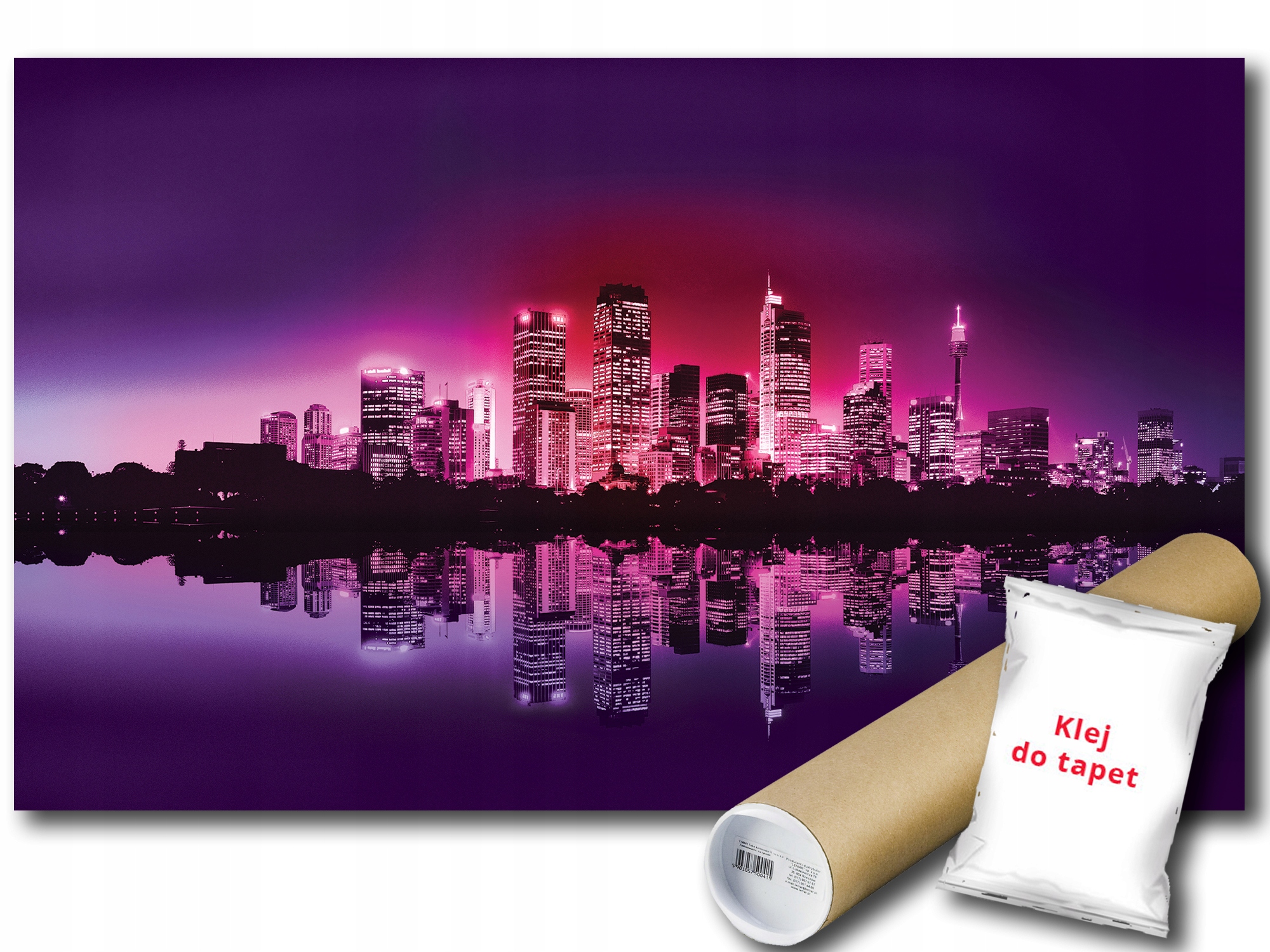 Fototapeta Mesto V Noci 1D F3XL 416x254 F220