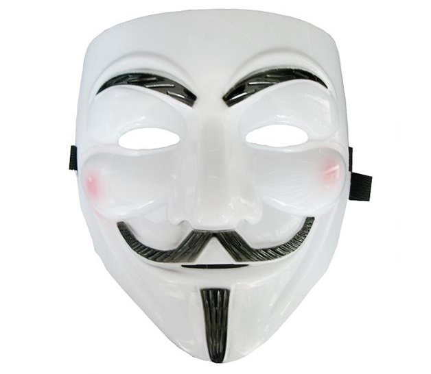 

Maska Guya Fawkesa z V jak Vendetta na Halloween