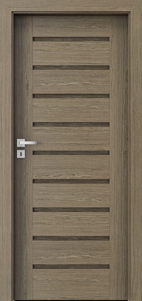 DRZWI PORTA NATURA KONCEPT MODEL D.0 SATIN Szerokość drzwi 80 cm