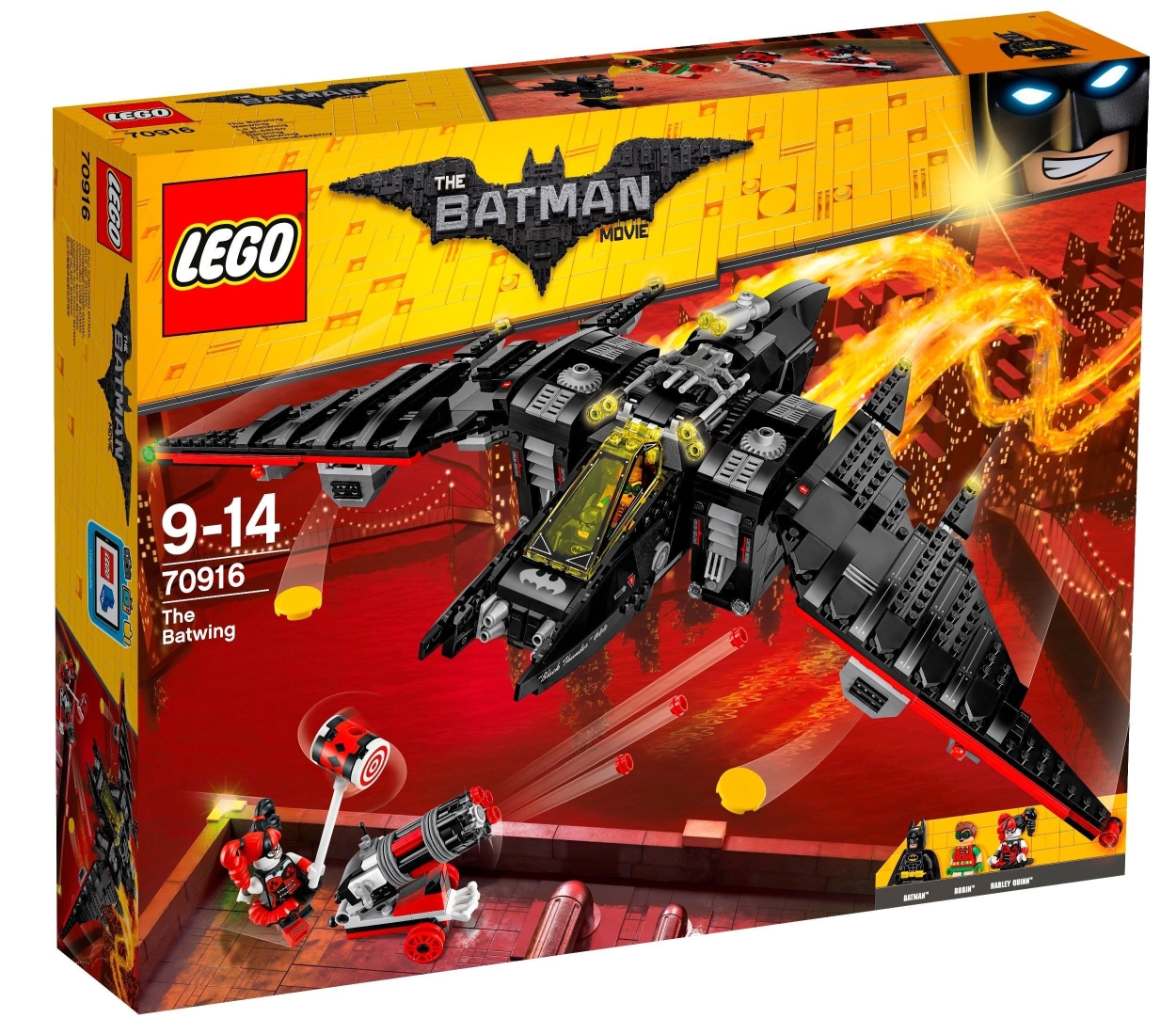 Lego DC @@@ Letadlo Batwing 70916 @@@ Batman Film