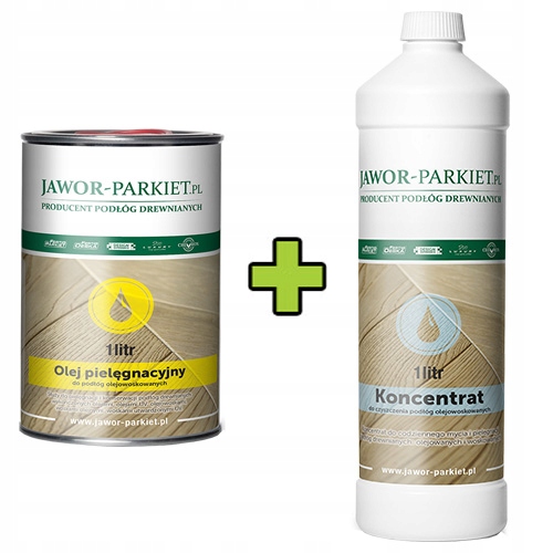JAWOR-PARKIET ZESTAW OLEJ impregnat + koncentrat Pojemność 2 l