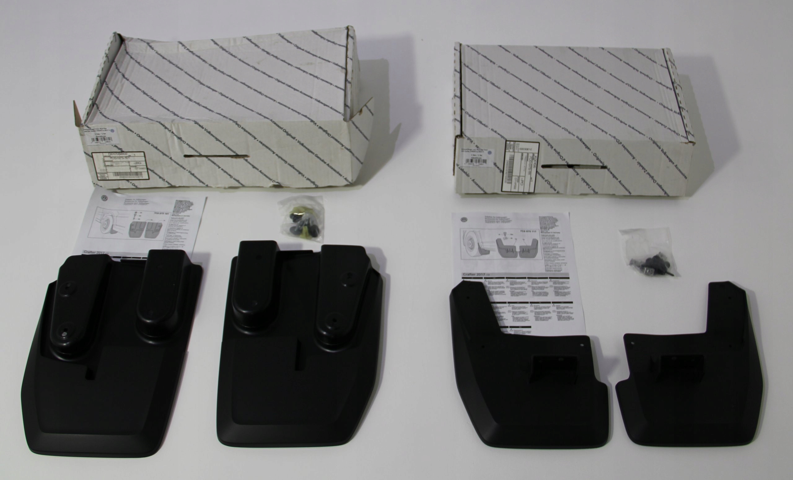 VW CRAFTER КОМПЛЕКТ БРИЗКОВИКІВ 7C0075101 7C0075111