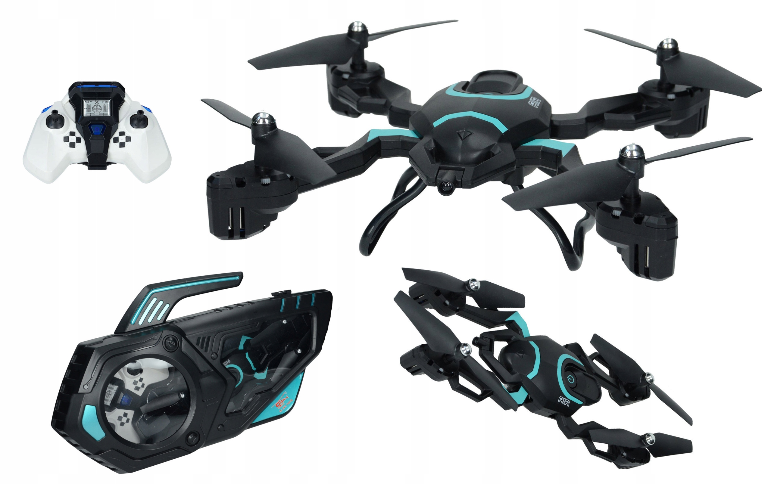 Skládací Dron S8 Wifi s živou kamerou a baterií