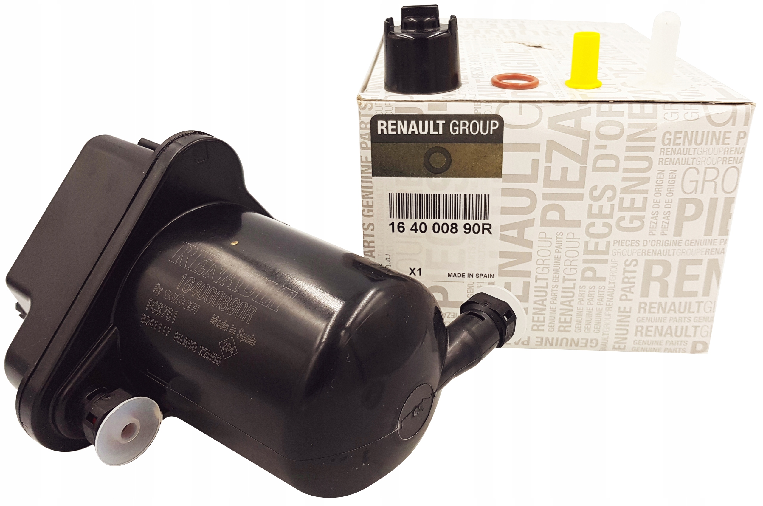164000890R - RENAULT CLIO II III 1.5 DCI ТОПЛИВНЫЙ ФИЛЬТР ОРИГИНАЛ