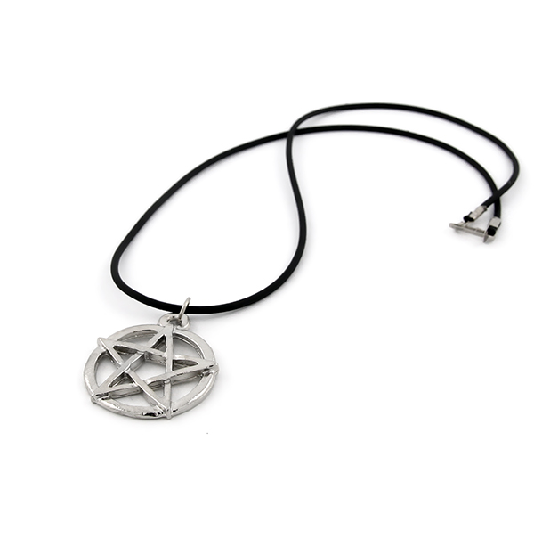 

Naszyjnik Pentagram Talizman Srebrny
