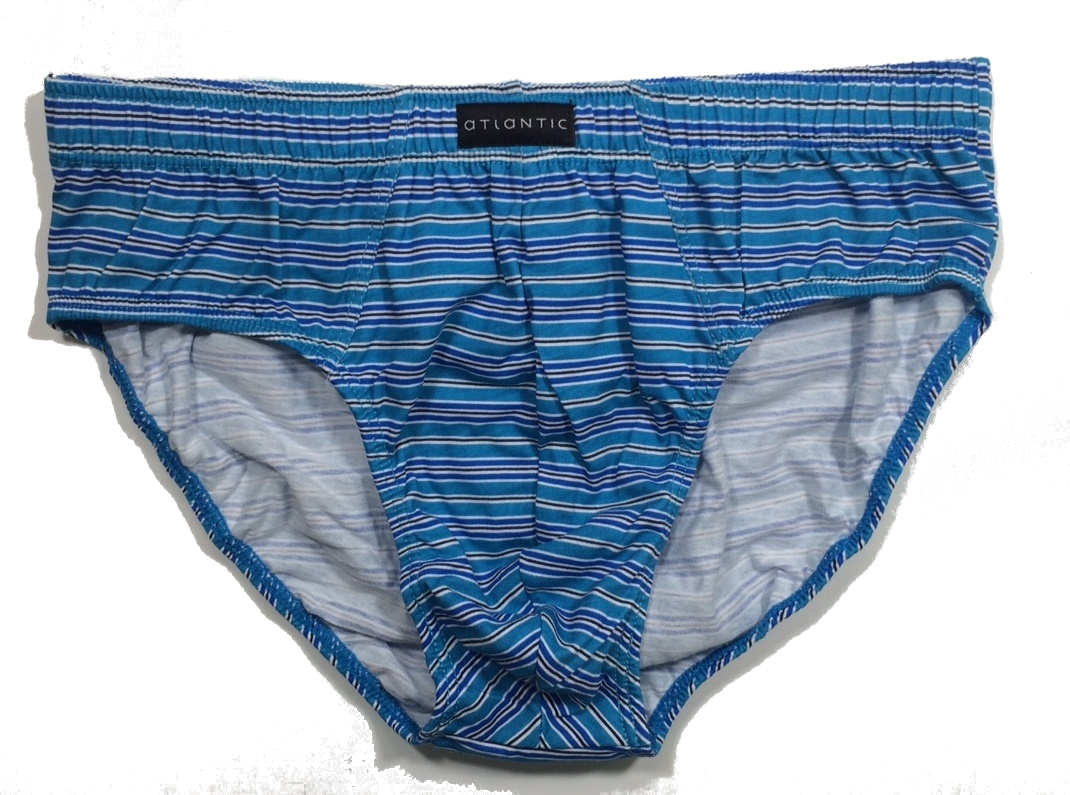 

2PACK 2X Slipy Męskie Atlantic MP1341 Denim XXL
