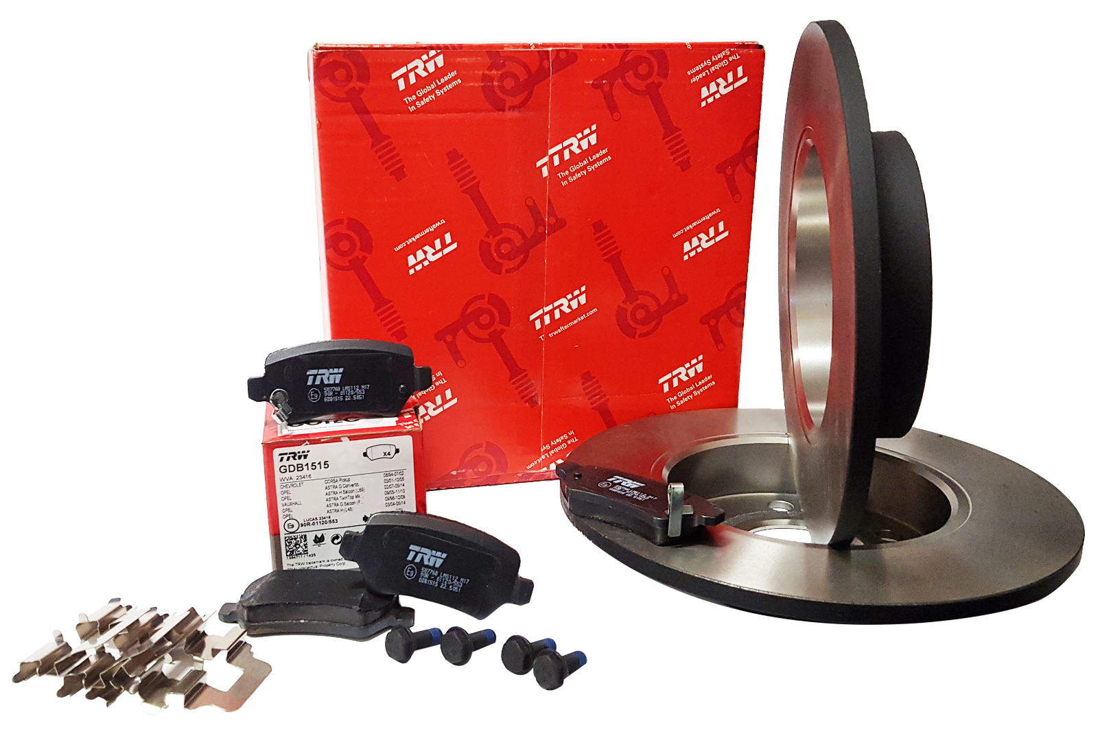 TRW ДИСКИ КОЛОДКИ ЗАДНИЕ OPEL ASTRA 1.6 1.7 1.8 2.0