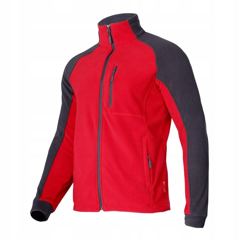 

Bluza polarowa czerwono-szara Lahti Pro roz. 2XL