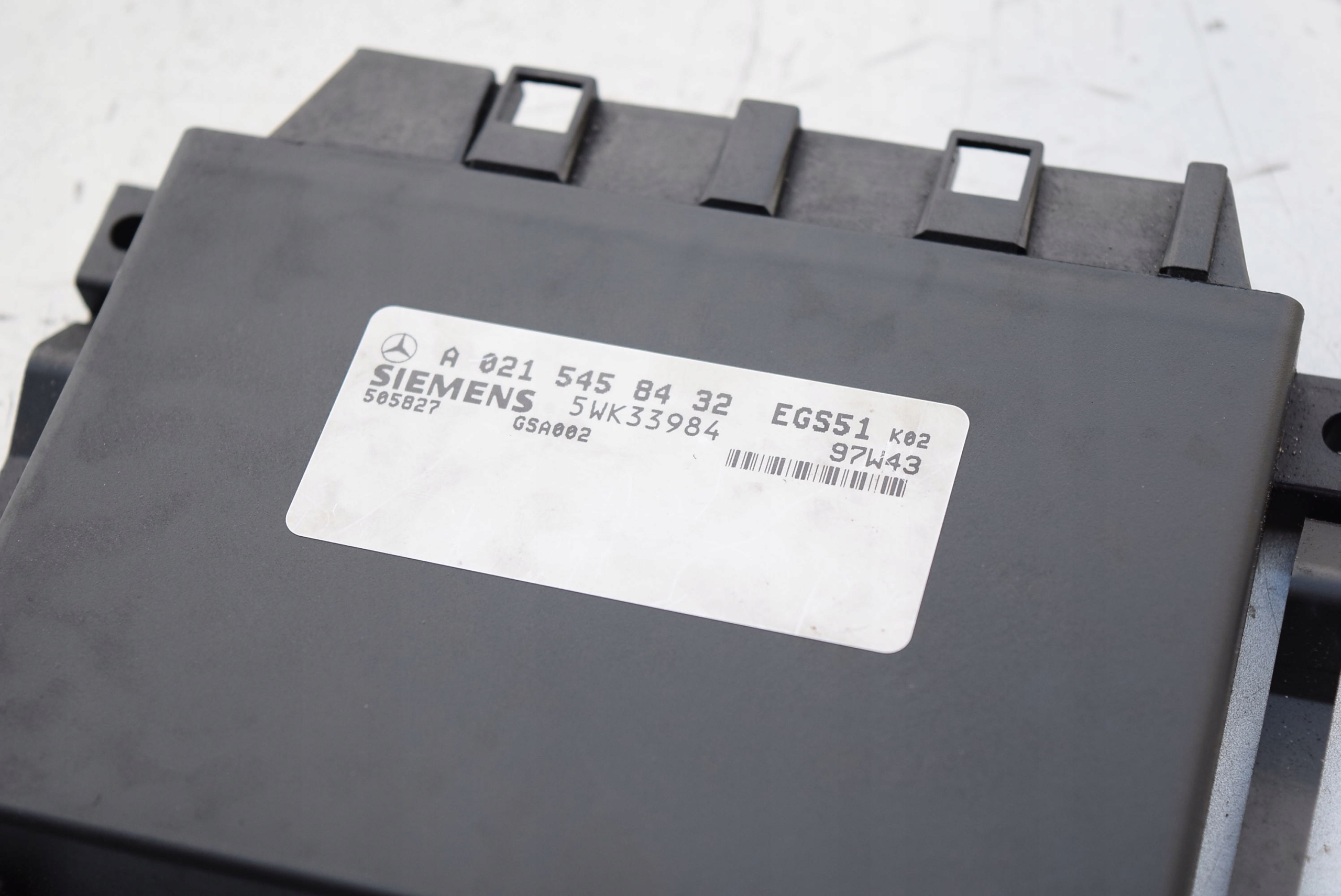 MERC W202 4.3 W210 5.5 AM STEROWNIK EGS 0215458432 Numer katalogowy części 0215458432