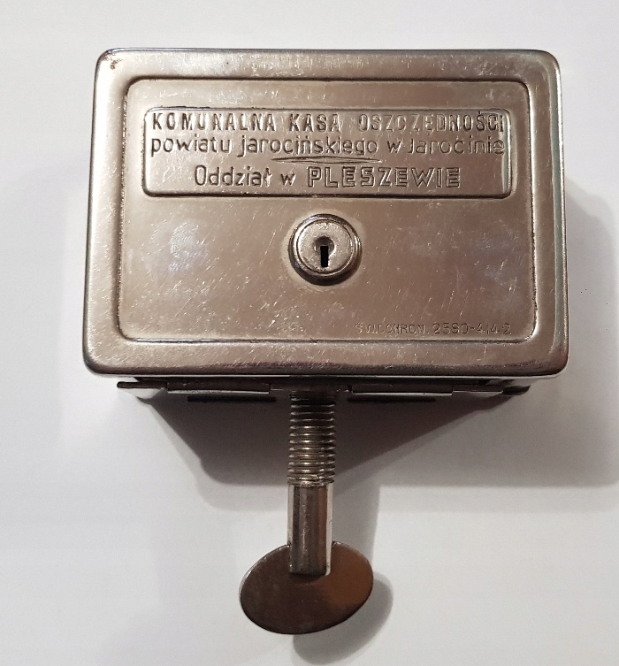 STARA SKARBONKA KOM. KASA W JAROCINIE o/PLESZEW