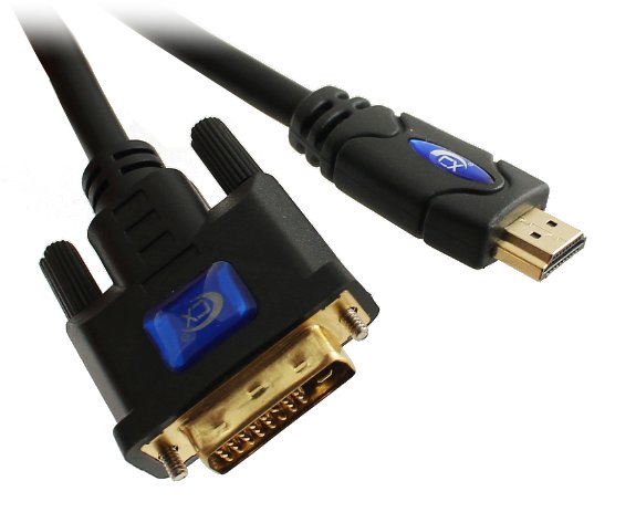 кабель HDMI 2.0 4K DVI 24+1 Dual Link CX-HD215 15m код виробника CX-HD215