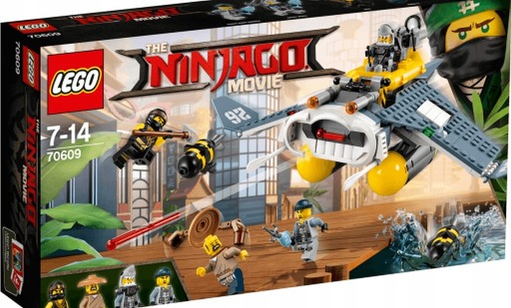 Lego 70609 @@@ Bombowiec Manta Ray @@@ Ninjago!