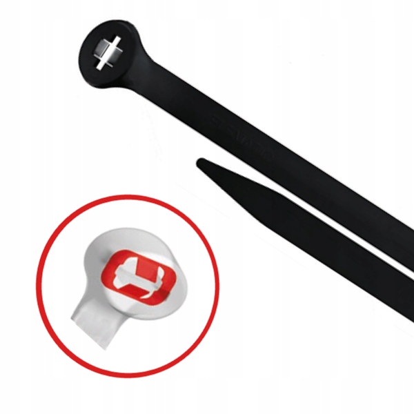 

Opaski zaciskowe kablowe 220x7,5 Extra Mocne 2lock