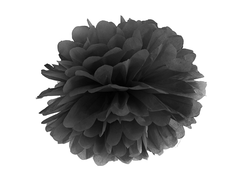 

Pompon Pompony czarne ślub urodziny