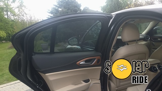 ZASŁONKI DEDYKOWANE DO ALFA ROMEO GIULIA Rodzaj osłony przeciwsłoneczne