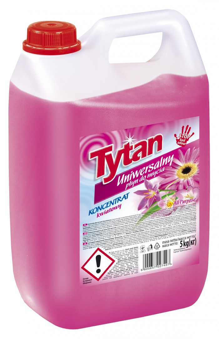 

Tytan Gęsty Płyn Uniwersalny 5L Kwiatowy!