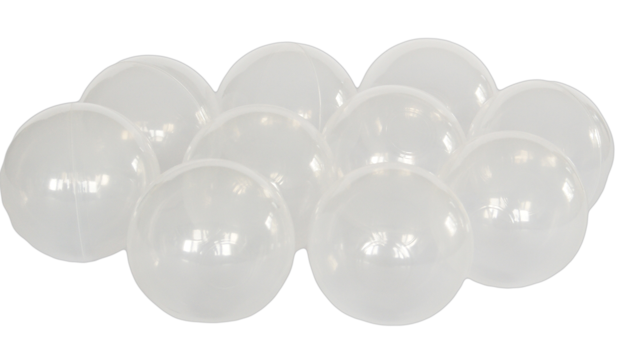 

Kulki Piłki Basen Plastikowe Bezbarwne 150szt 6cm