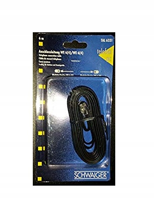 PRZEWÓD KABEL RJ11 (4) / RJ11 (4) 6M TELEFON Kod producenta TAE