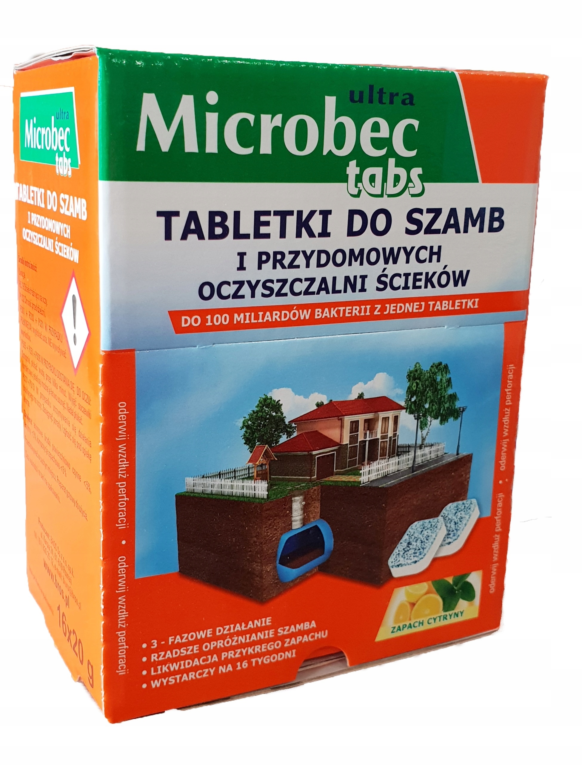 

Microbec Tabletki Do Szamba Oczyszczalni 16 Sztuk