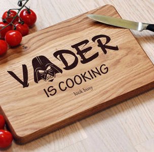 

Deska Vader is cooking - Prezent