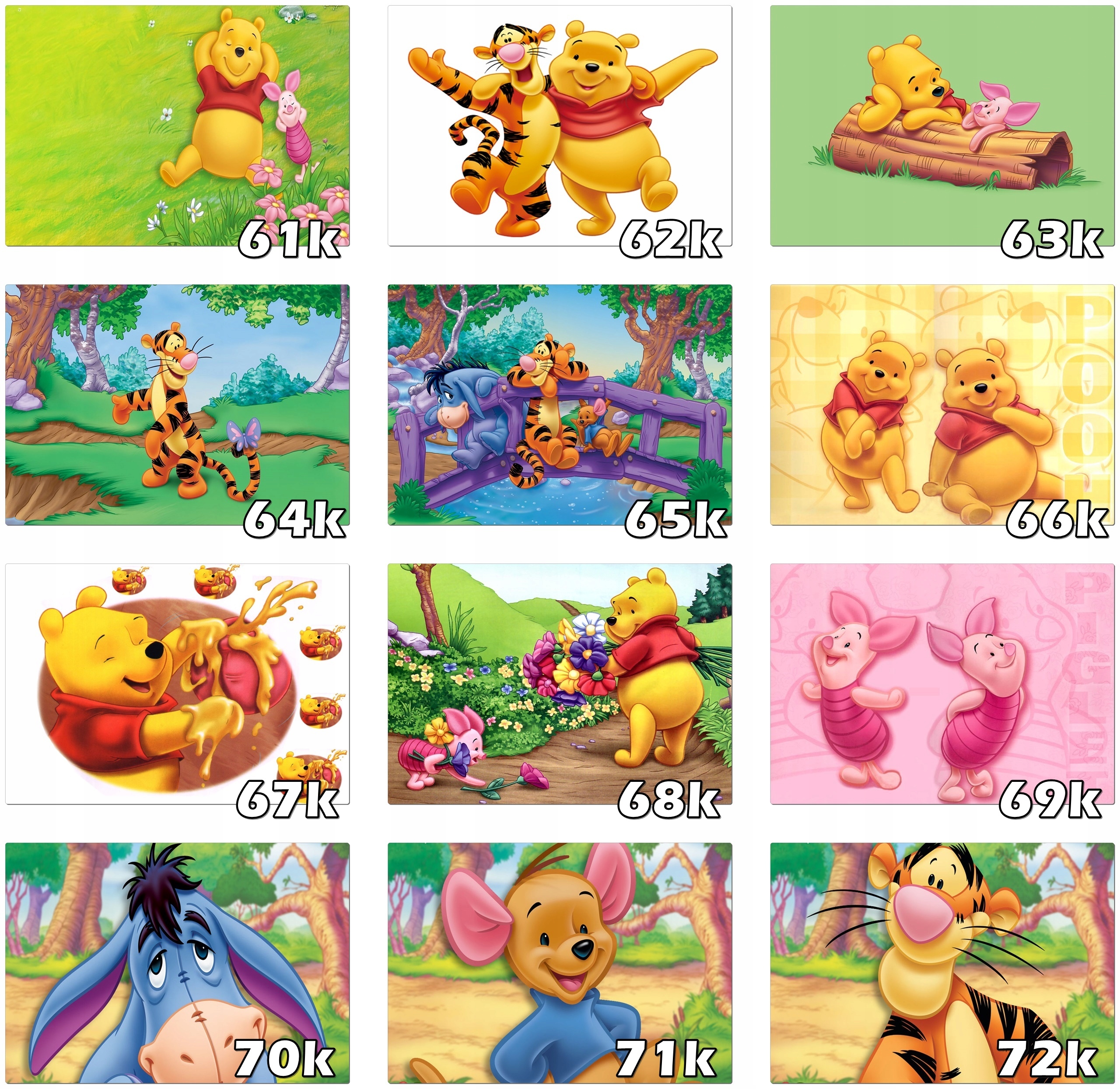 KUBUŚ PUCHATEK opłatek na tort z NAPISEM urodziny Typ opłatek na tort