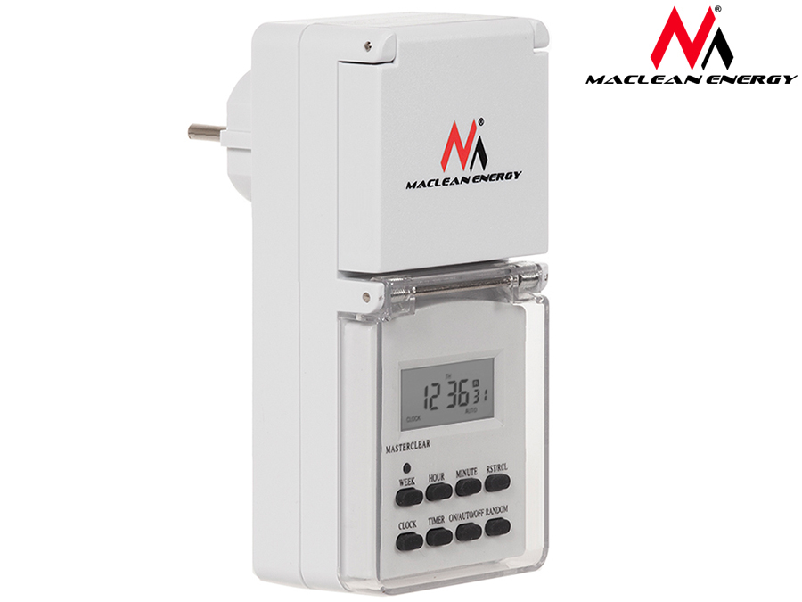 WYŁĄCZNIK BOILER PROGRAMATOR CZASOWY CYFROWY TIMER Model MCE08