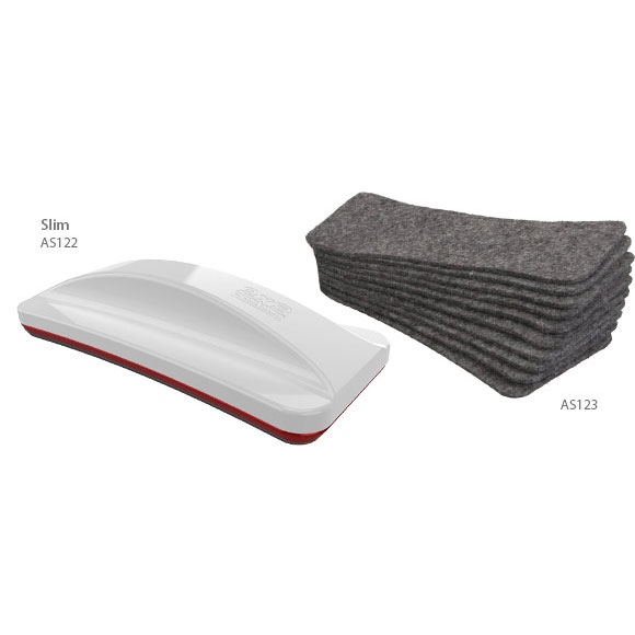 CZYŚCIK MAGNETYCZY AS122 + WKŁADY FILCOWE AS123