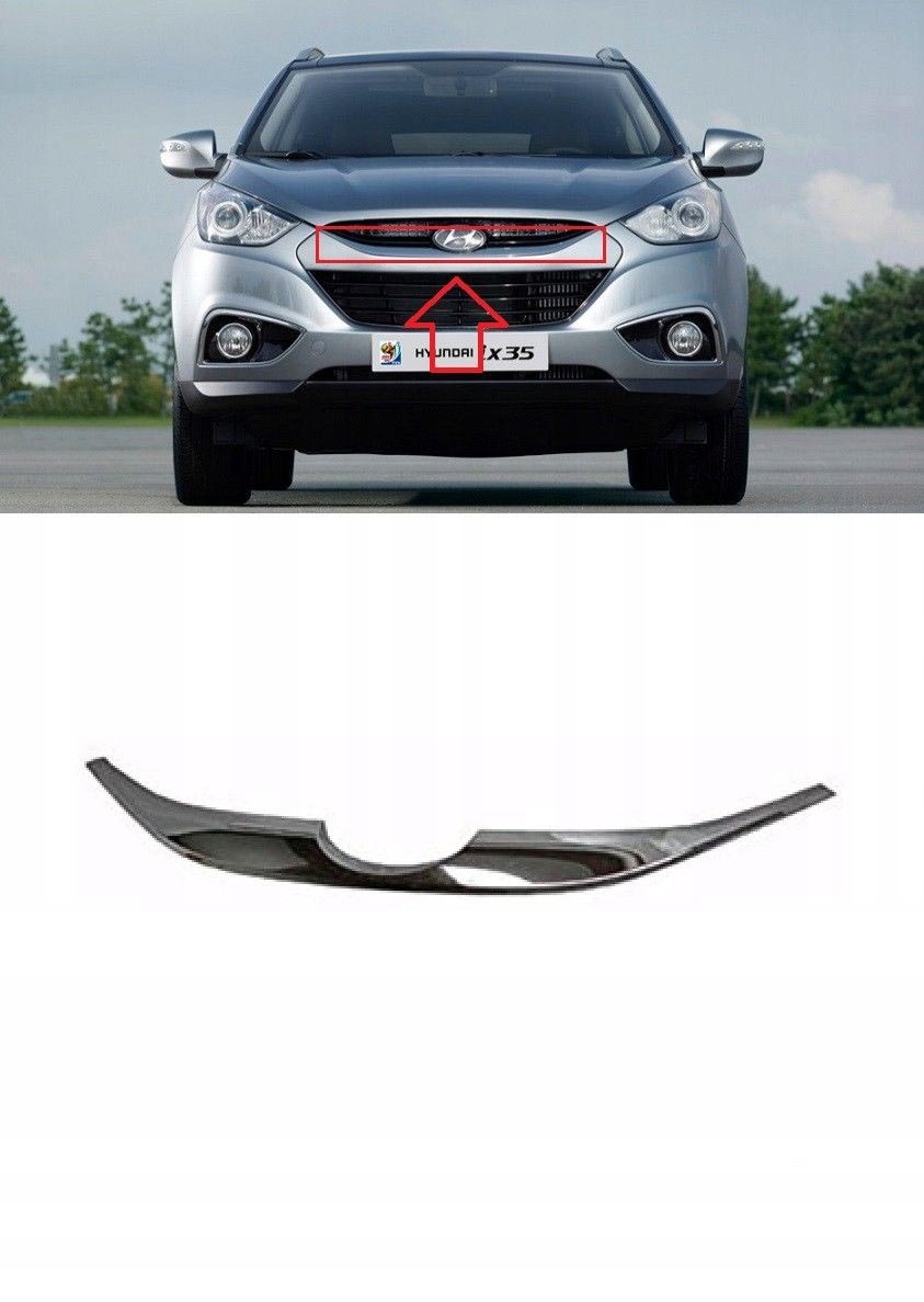 молдинг решетки Hyundai TUCSON 10.09-