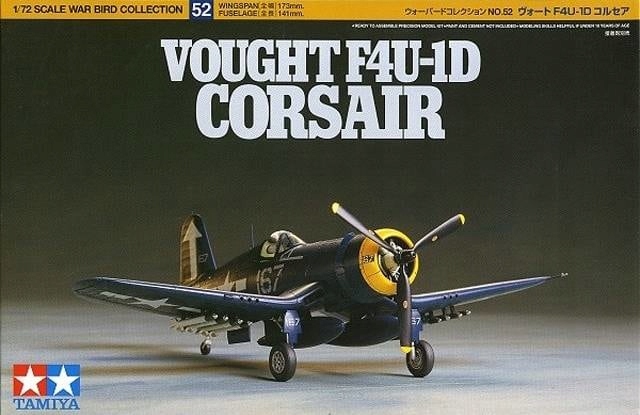 Tamiya 60752 Vought F4U-1D Corsair 1:72