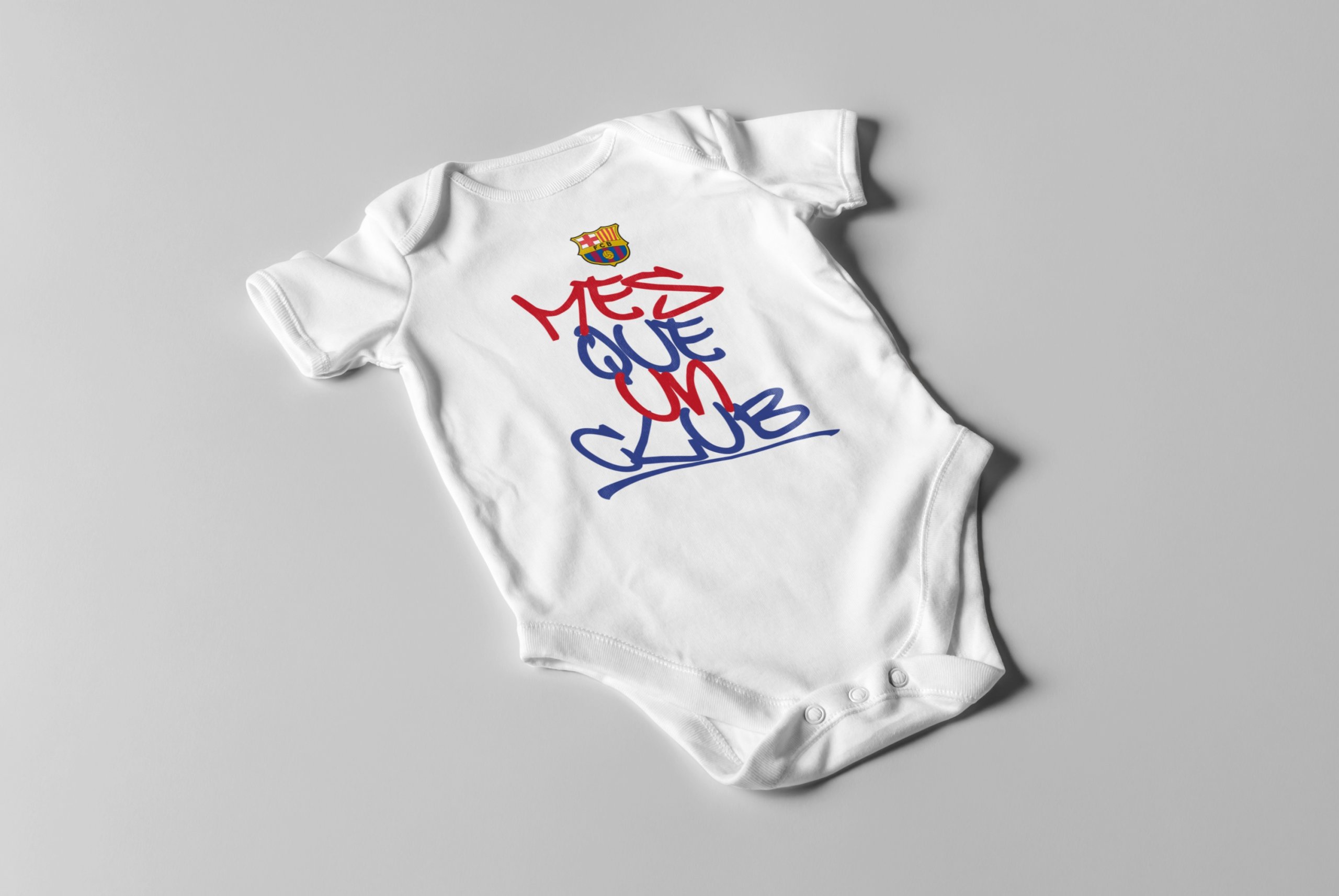 Body dziecięce FC Barcelona rozmiar 98 Rękaw krótki rękaw