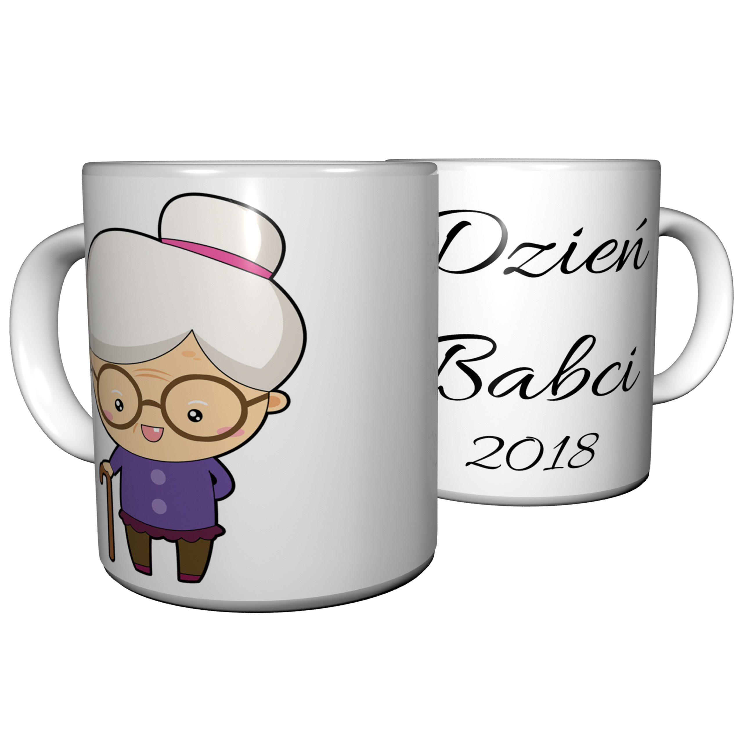 

Kubek Prezent na Dzień Babci Różne Wzory