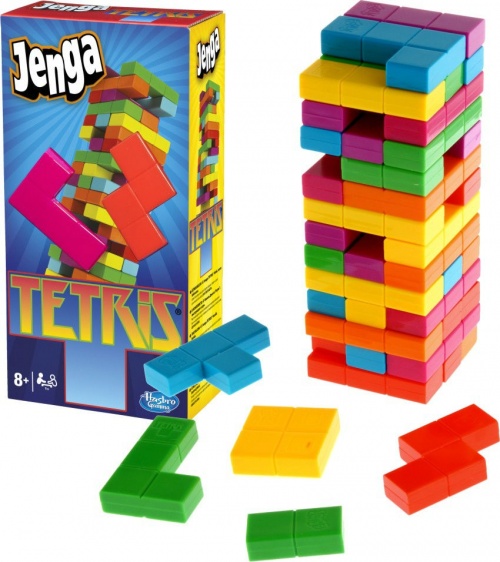 

Hasbro Gra Jenga Tetris Kolorowa Wieża Reklama Tv