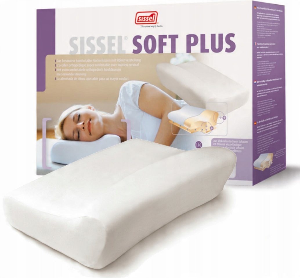 

Poduszka ortopedyczna memory 2w1 Sissel Soft Plus