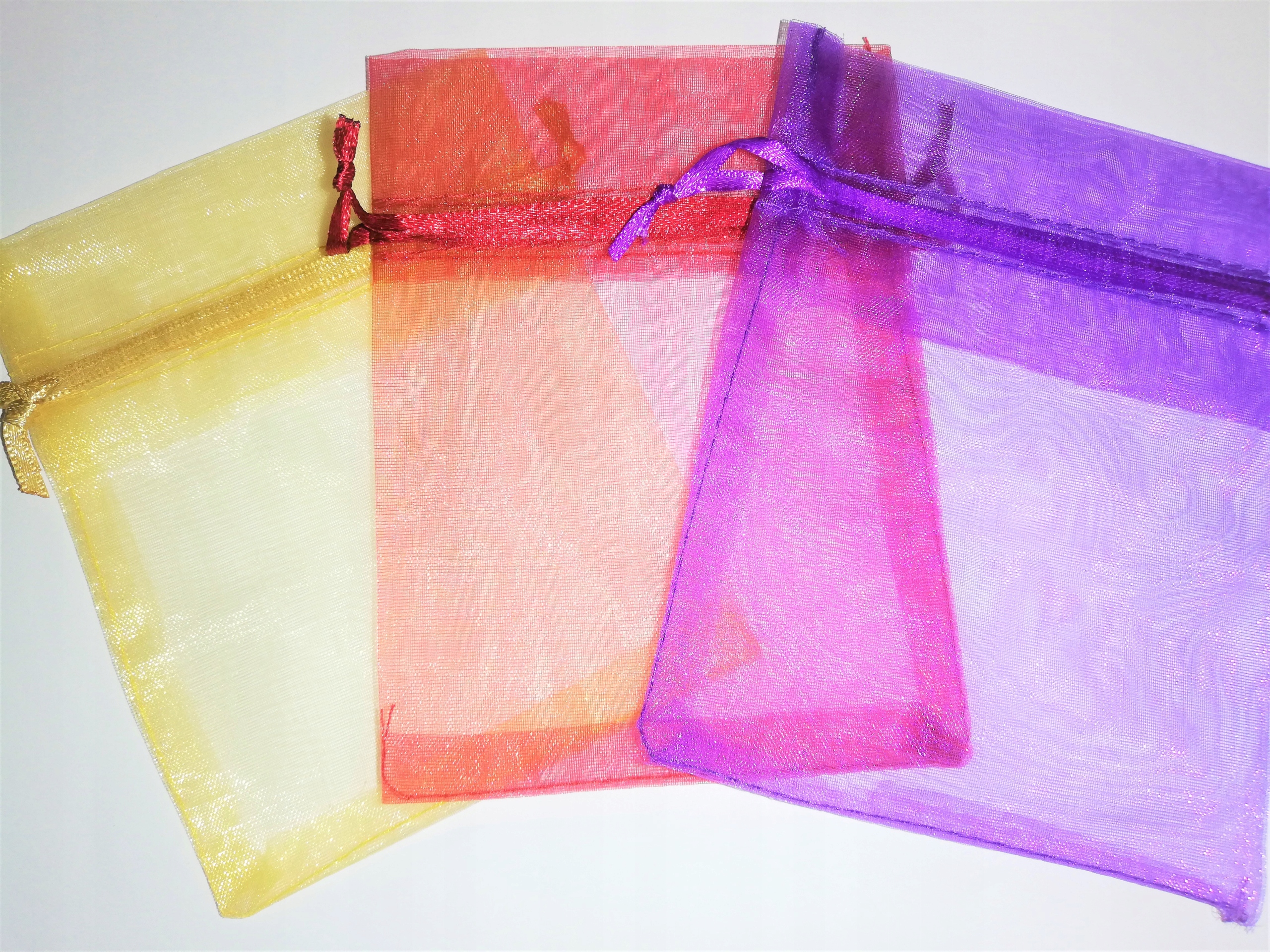 

Woreczki z organzy Kolory 12x15cm 2 szt. Torebki
