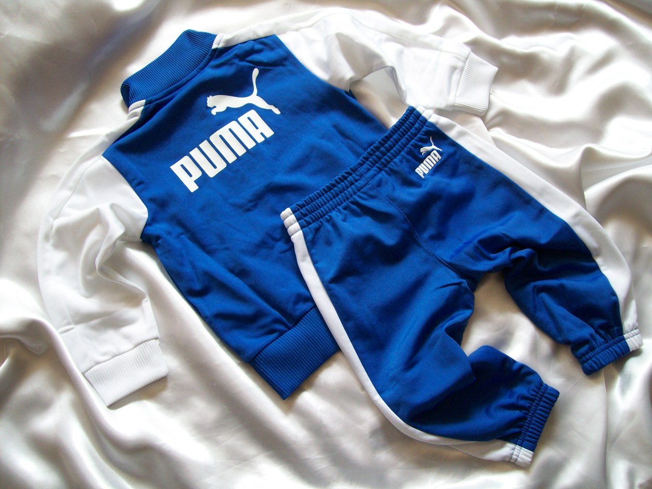 HIT ! NOWY DRES PUMA INFANT TRACK SUIT 80 CM Wiek dziecka 12 m +