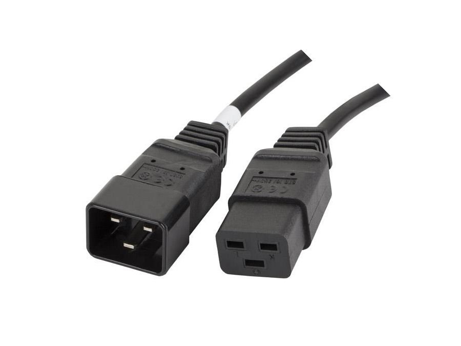 

kabel zasilania złącza C19 - C20 1,8m Lanberg