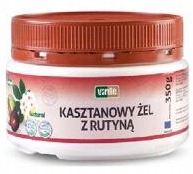 

Kasztanowy Żel Z Rutyną 350G Łagodzący Naczynka
