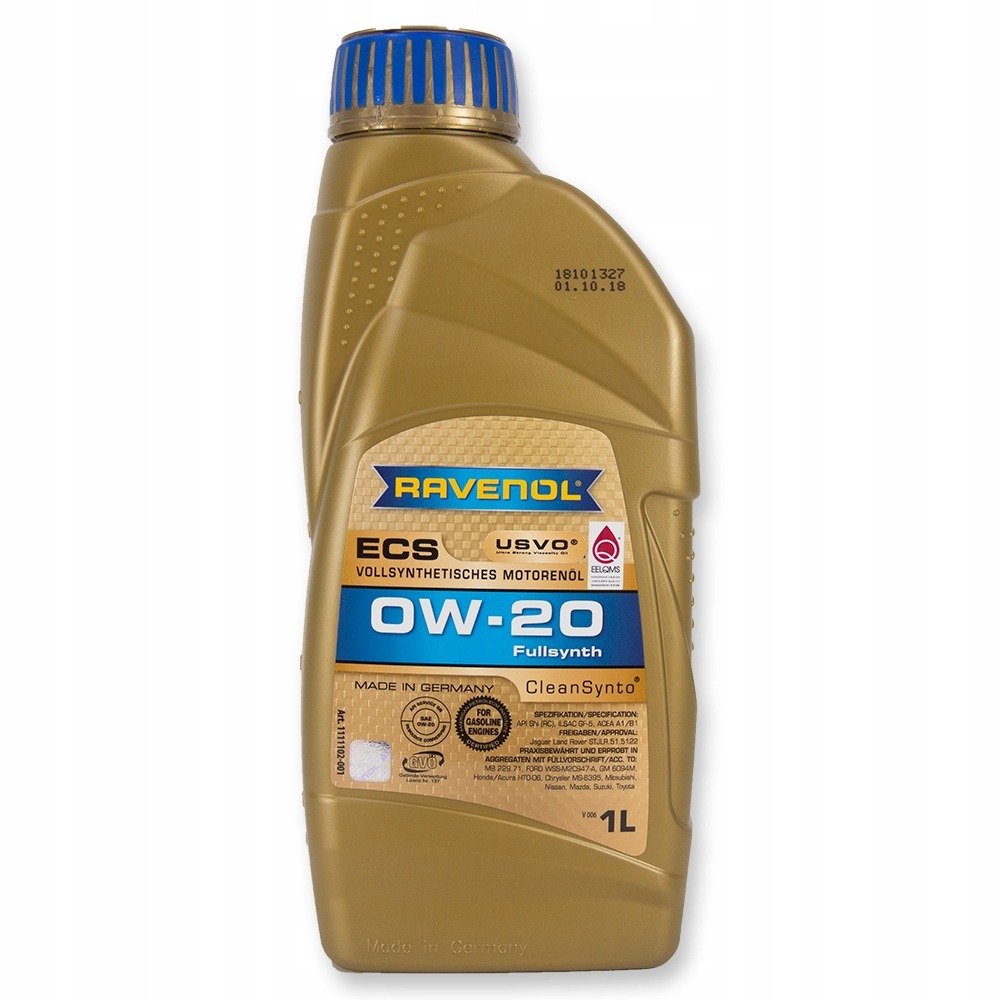 

Ravenol Ecs 0W20 CleanSynto Usvo 1L