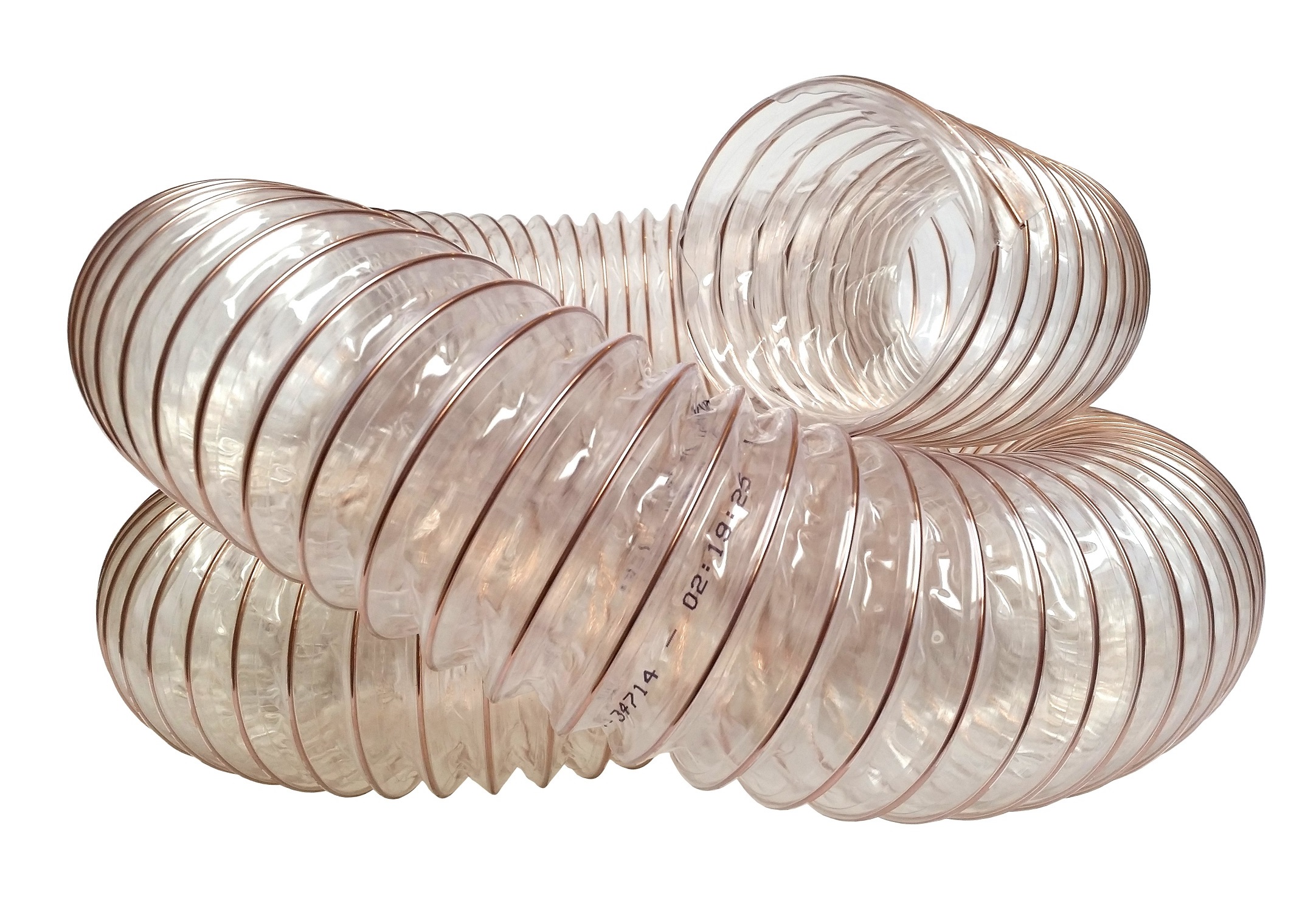 Przewód wąż odciągu odciągowy PUR trocin 130x3m POLIURETAN spiro