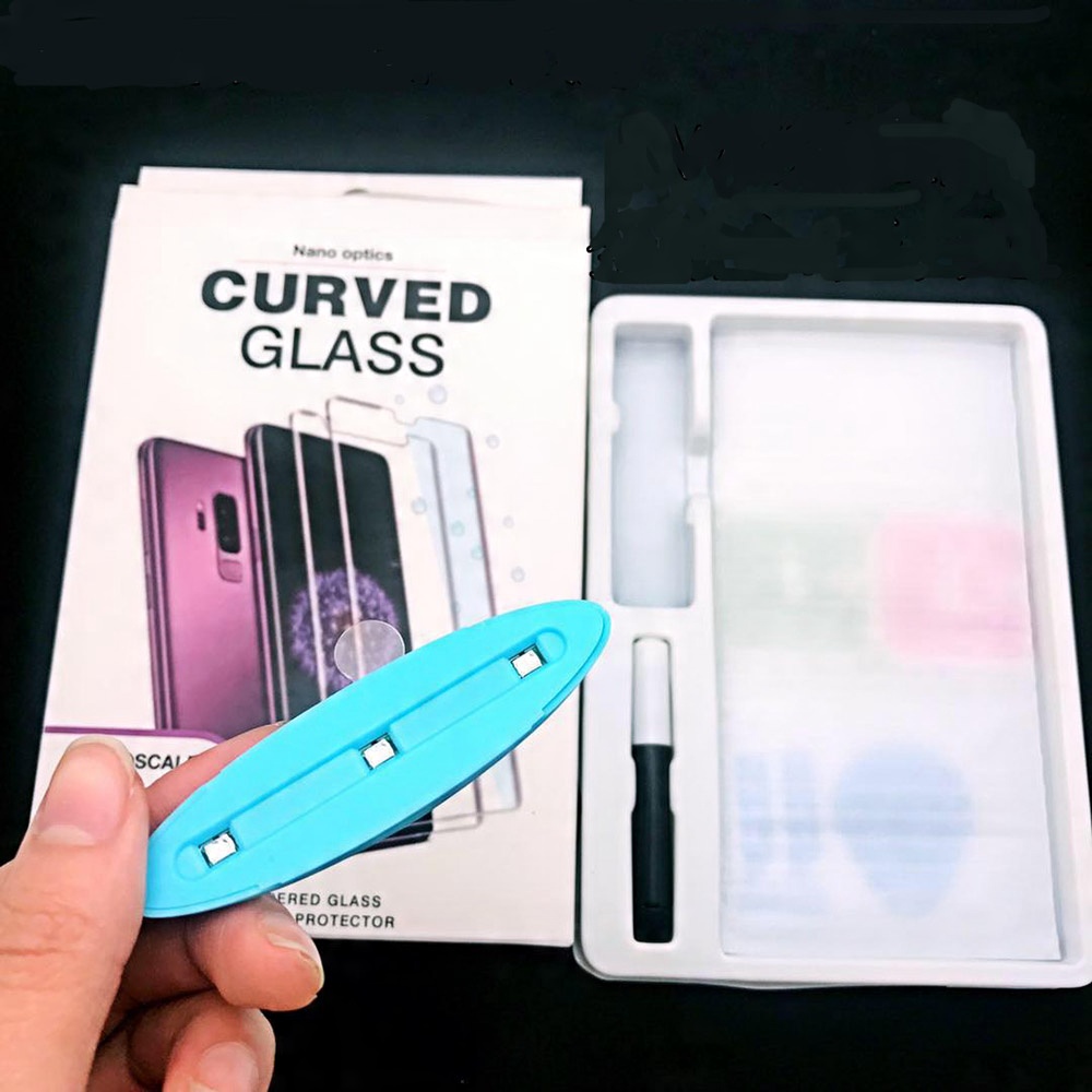 SZKŁO 5D UV LED ПОВНИЙ КЛЕЙ ДЛЯ SAMSUNG GALAXY NOTE 9 Тип дизайну вирізи для датчиків / кнопок олеофобне покриття закруглені краї закруглені кути