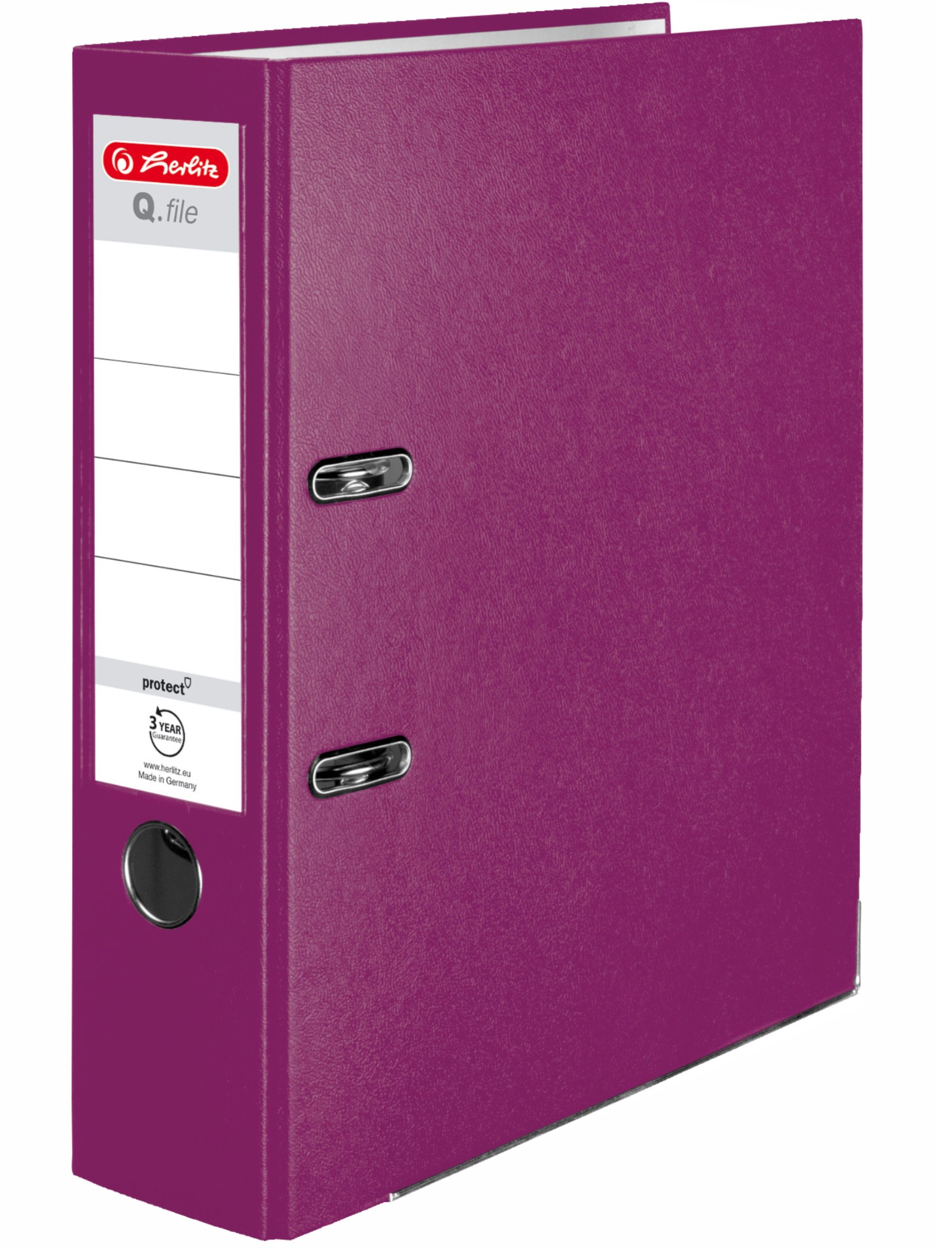

Segregator Herlitz A4 80mm 8cm Q.file jagodowy