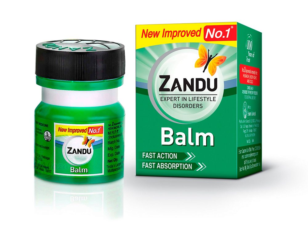 

Zandu Balm Ajurwedyjski Balsam Przeciwbólowy 8 ml