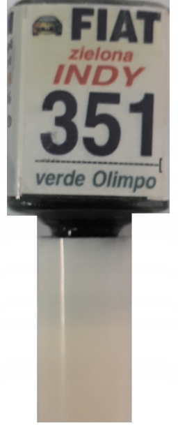 FIAT 351 VERDE INDY/OLIMPO LAKIER ZAPRAWKA DO RYS